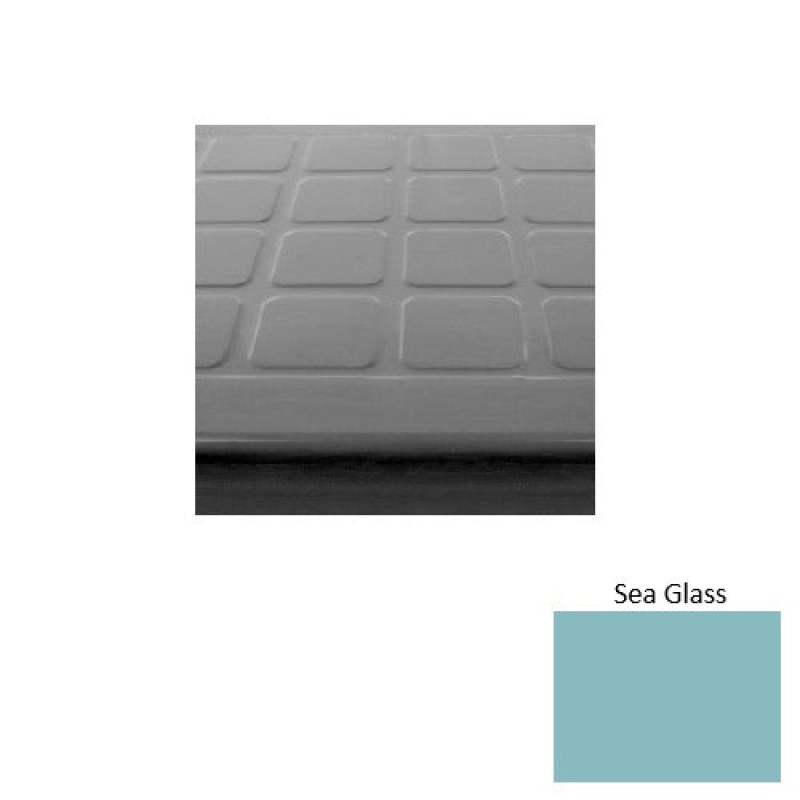 Roppe Solid Sea Glass Textured Rubber Stair Tread