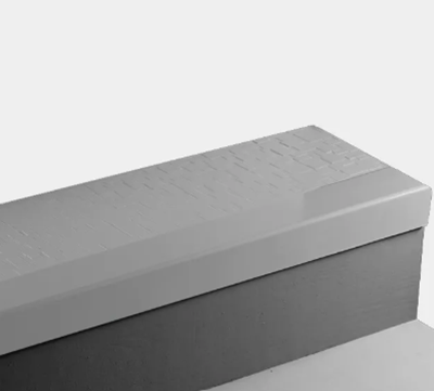 Johnsonite White Slipper Cubis Rubber Stair Tread