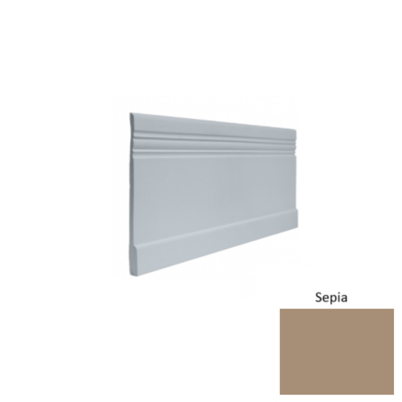 Contours #10 Serenity Sepia Rubber Profiled Wall Base