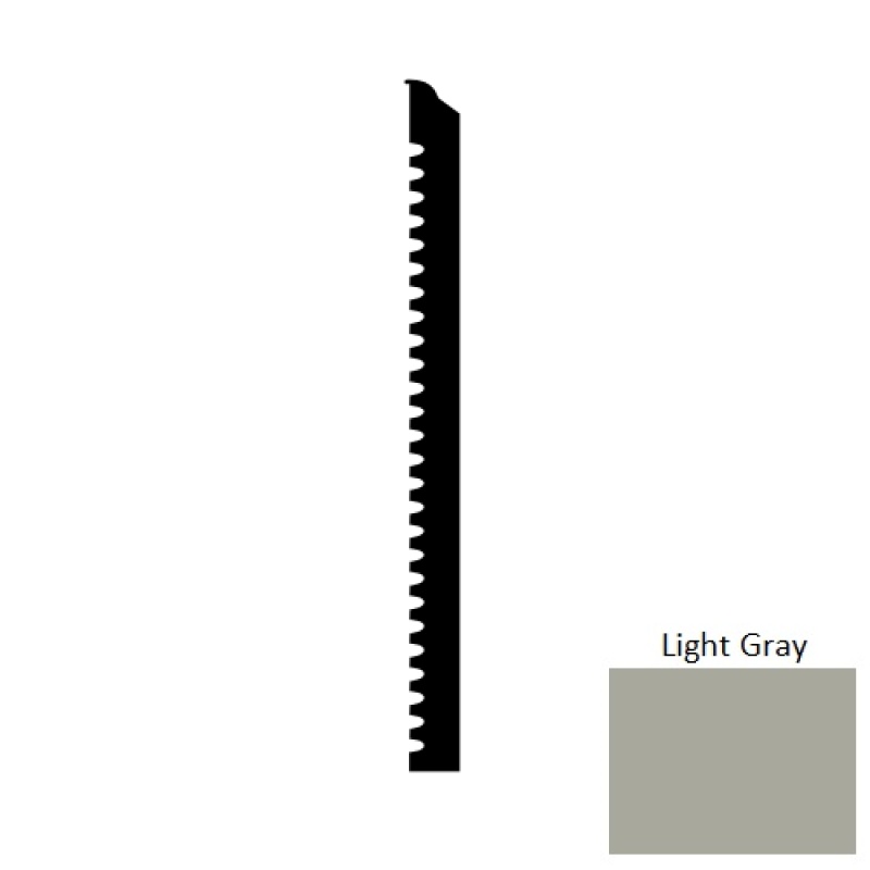 Light Gray Marquis SCM Rubber Wall Base