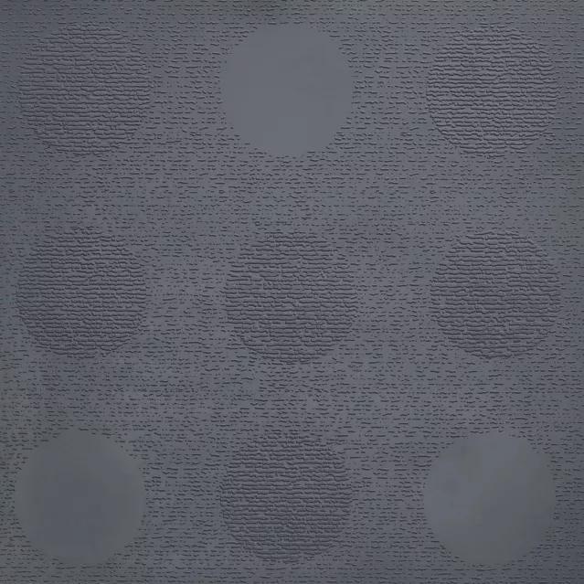 Johnsonite Inkwell Tic Tac Toe Circulinity Rubber Tile - Textured - 24" X 24"