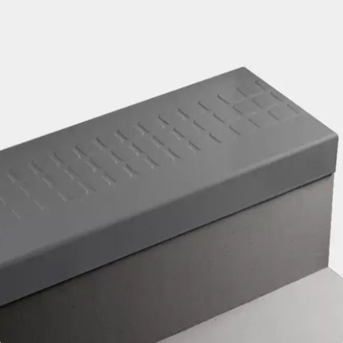 Johnsonite Bedrock Raised Square Rubber Moulding Trim