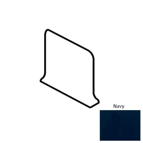 Color Wheel Classic Navy Ceramic Wall Trim