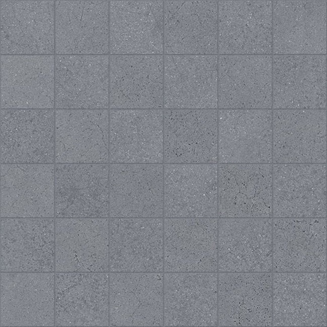 Urbanore Slate Haze Porcelain Mosaic - 2" X 2"