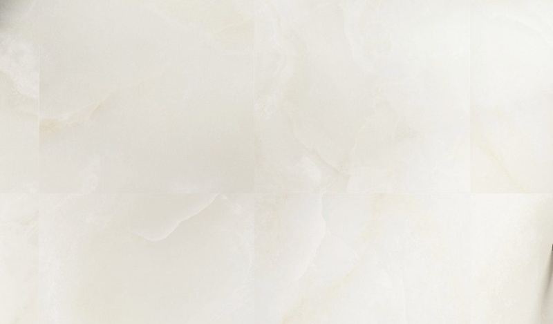 Onix Blanco White Porcelain Tile - Polished - 24" X 48"