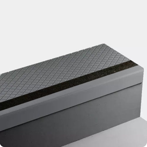 Johnsonite Storm Cloud Diamond Rubber Moulding / Trim