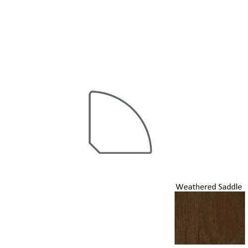 Weathered Saddle Hardwood Quarter Round Trim