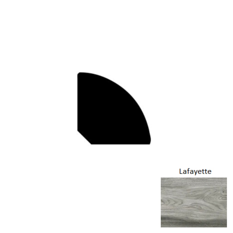 Southern Charm Lafayette Luxury Vinyl Moulding / Trim - 94" Quarter Round - Aluminum Oxide