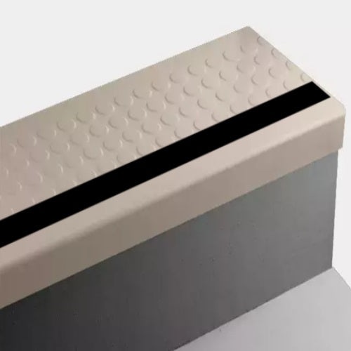 Johnsonite Silk Raised Round Rubber Moulding / Trim