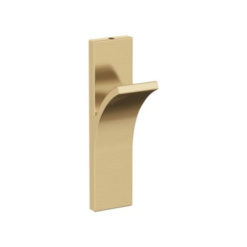 Apex Zinc Single Prong Decorative Hook - Champagne Bronze - 5 1/8" (130 Mm) Length