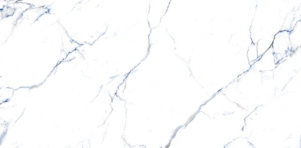 Indigo Calacatta Blue Porcelain Tile - Polished