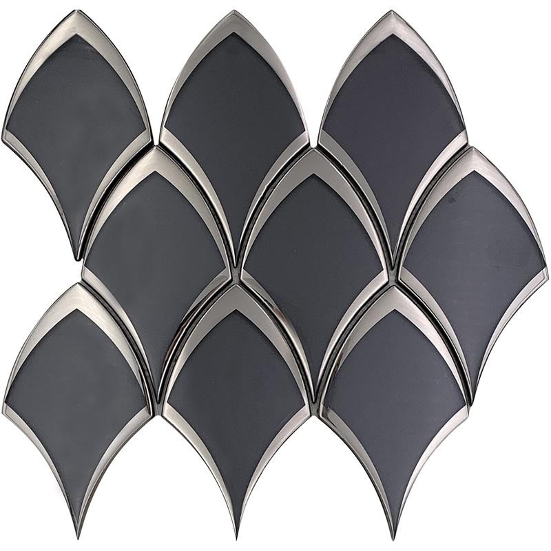 Monaco Monte Carlo Gris Glass Mosaic Tile