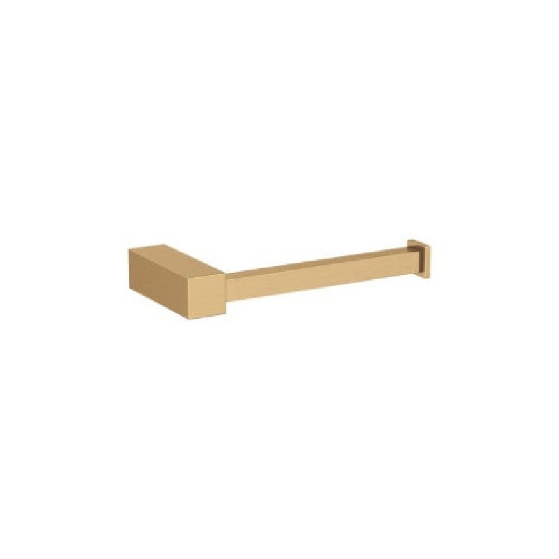 Monument Zinc & Stainless Steel Single Post Toilet Paper Holder - Champagne Bronze - Single Post