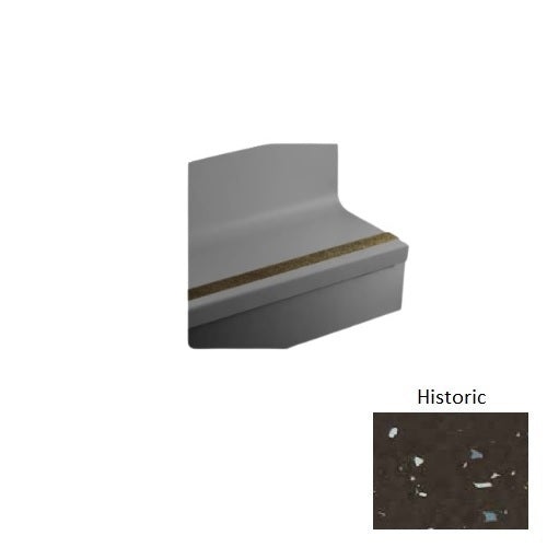 Johnsonite Historic Hammered Speckled Stair Tread with Riser