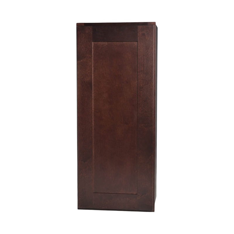 Beech Espresso Wood Kitchen Wall Cabinet