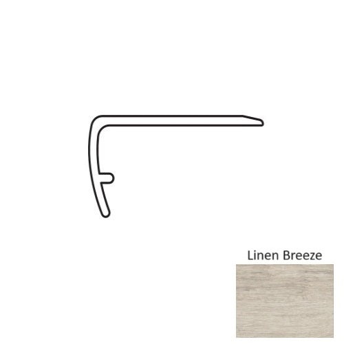 American Charm 6 Charlestown Oak Linen Breeze Stairnose