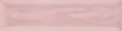 Flow Velvet Pink Ceramic Tile - Glossy - 3" X 12"