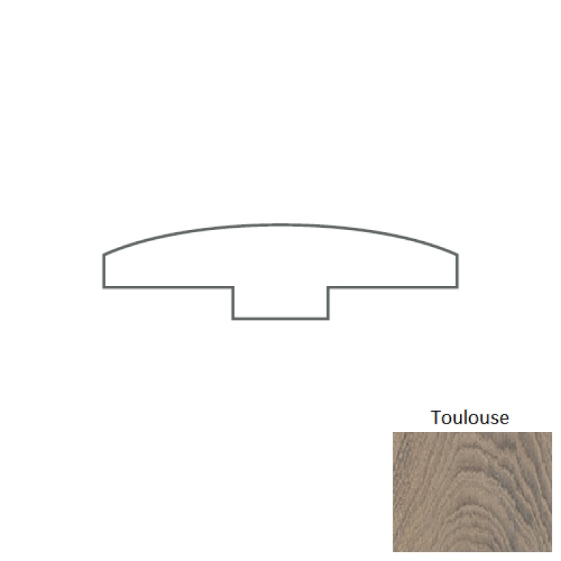 Palais Royale Toulouse Polyurethane T Molding, 1 1/2" X 96"
