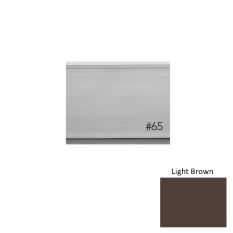 Pinnacle Plus #65 Vertical Light Brown Rubber Wall Base