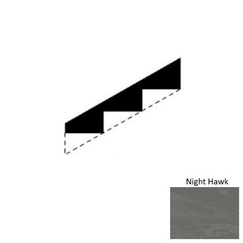Marbleized Night Hawk Rubber Stringers - Smooth