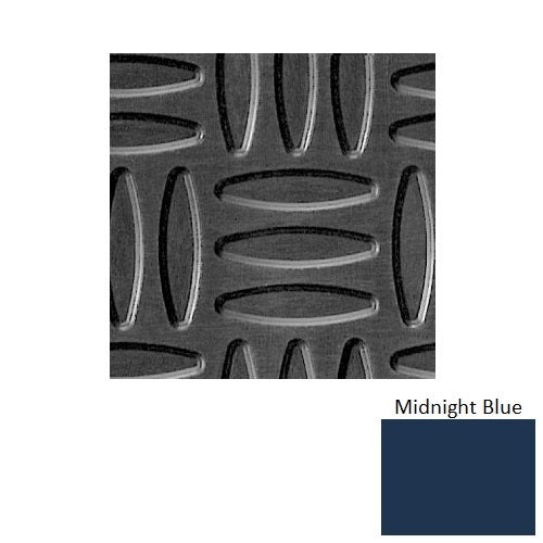 Flextones Midnight Blue Wv Weave Rubber Distinct Designs Tile - Textured - 18" X 18"