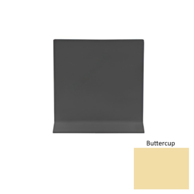 Buttercup Vinyl Wall Base, 4" x 48" x .080" Cove