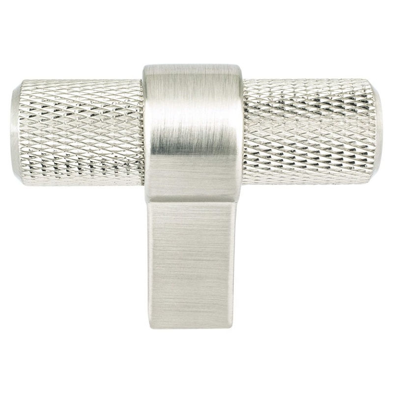 Berenson Radial Reign Aluminum Cabinet Knob - Brushed Nickel - 2" Length