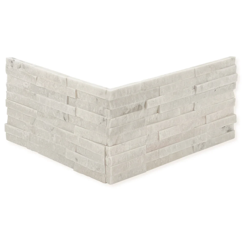 Textures Alabaster Marble Mini Split Corner