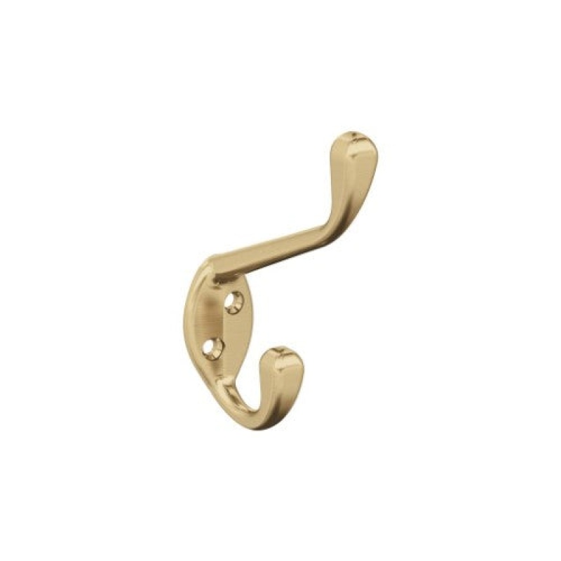 Noble Zinc Single Prong Decorative Hook - Champagne Bronze - 4 7/16" (113 Mm) Length