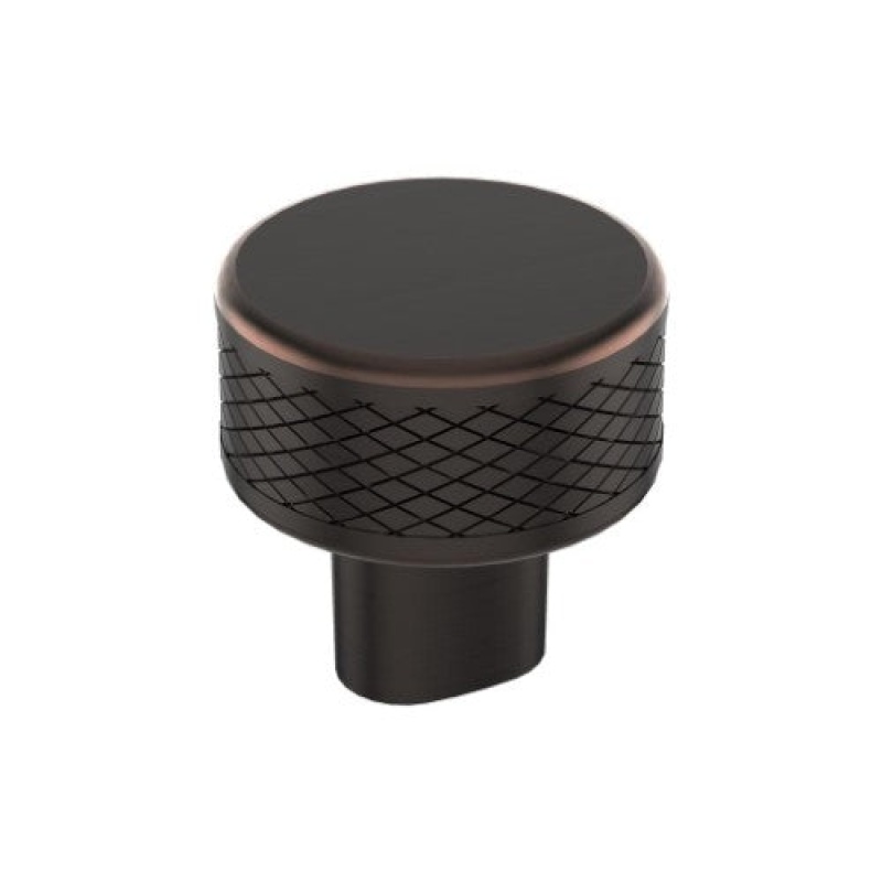 Bronx Zinc Cabinet Knob - Oil Rubbed Bronze - 1 1/4" (32 Mm)