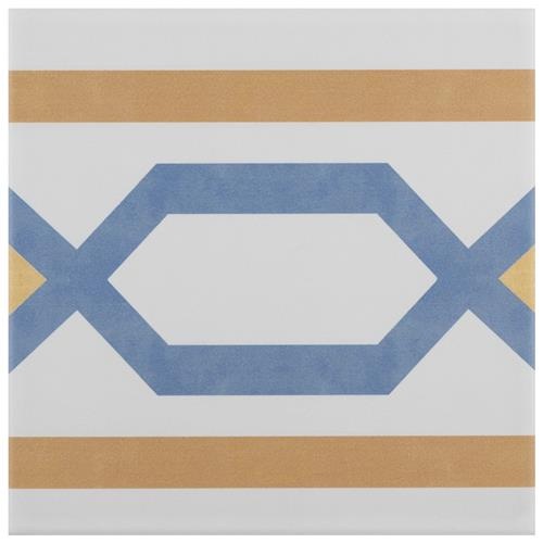 Revival Frame Matte Ceramic Tile - 7 3/4" x 7 3/4"
