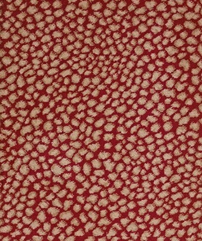 Lake Safari Cherry Polypropylene Carpet - Pattern