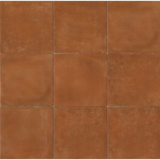 Cotto Nature Sicilia Porcelain Tile - Glossy - 14" X 14"