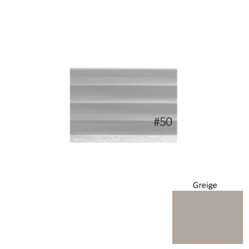 Pinnacle Plus #50 Impressions Greige Rubber Coil Wall Base - 4" X 60 Ft
