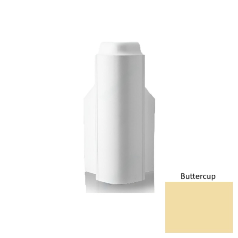Pinnacle Buttercup Rubber Outside Corner Block