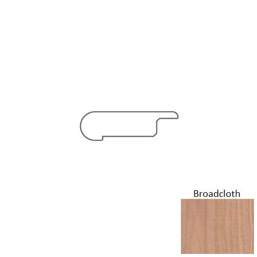 Tactility Oak Broadcloth Hardwood Moulding / Trim - 3" X 78" Overlap Stair Nose - Hand Scraped