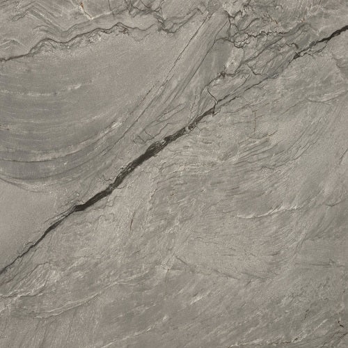 Marble Platinum Gris Porcelain Tile - Matte - 24" X 48"
