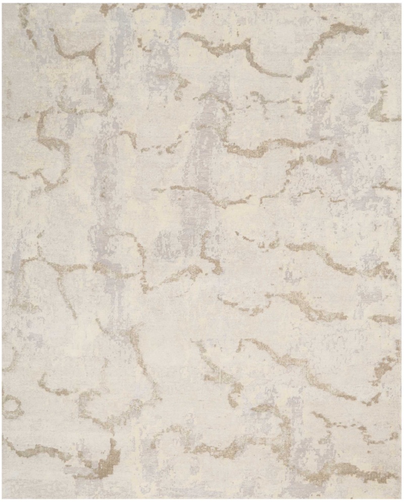 Christopher Guy Wool & Silk Ajmer Cgs01 Wool Blend Contemporary Area Rug - 9 Ft X 12 Ft - Ajmer