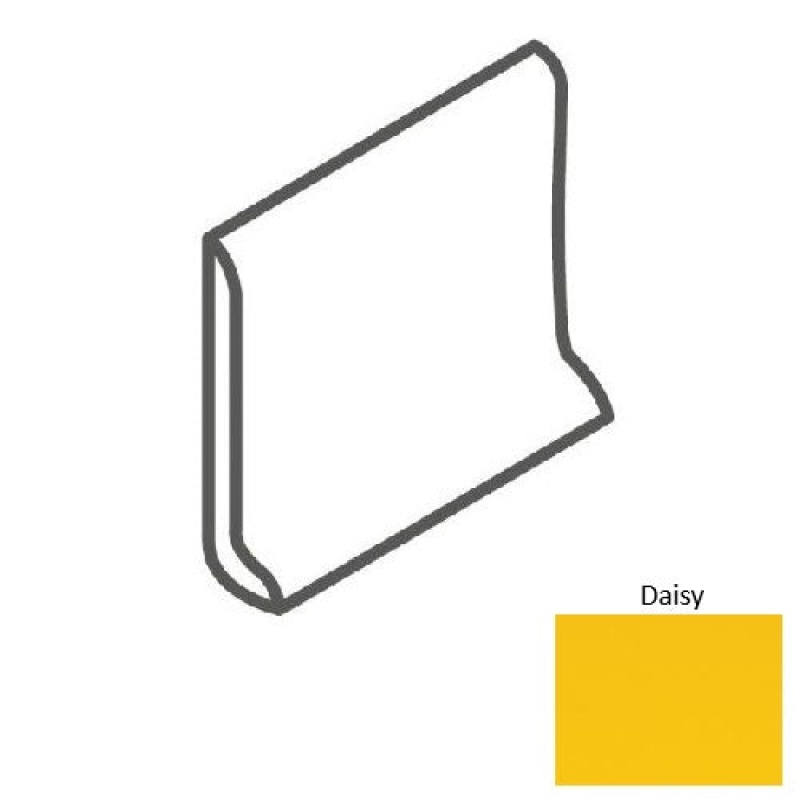 Color Complements Daisy Ceramic Floor & Wall Trim