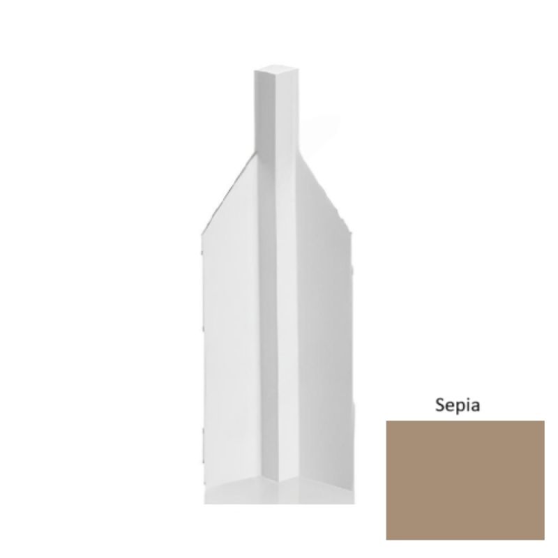 Pinnacle Sepia Rubber Inside Micro Corner