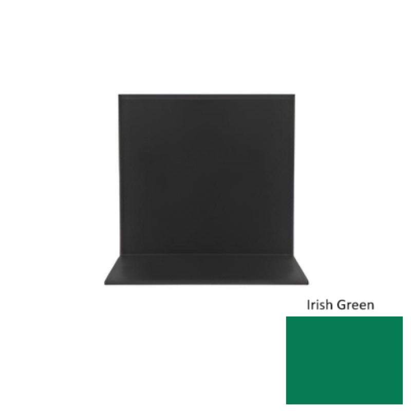 Pinnacle Irish Green Rubber Sanitary Toe Wall Base - 4" X 48"