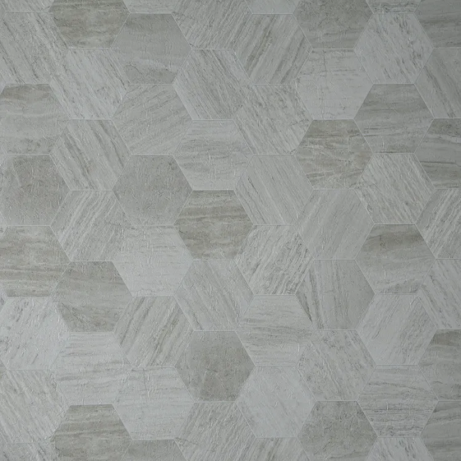 Platinum Hive Swarm Resilient Luxury Sheet Vinyl - Textured