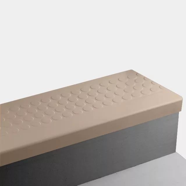 Johnsonite Sisal Raised Round Rubber Moulding / Trim