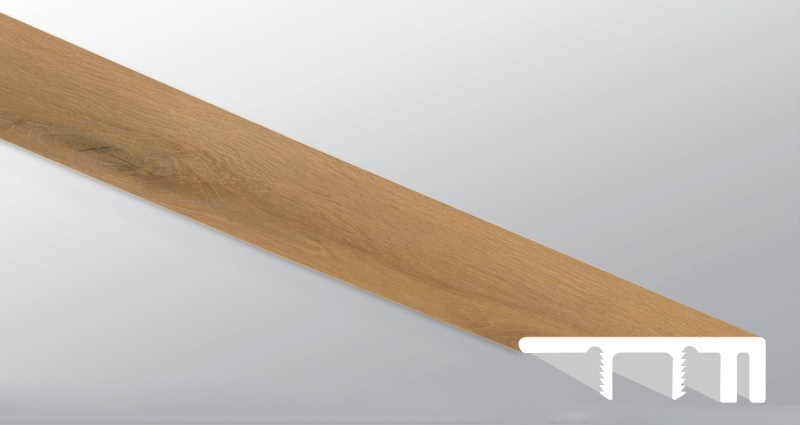 Laurel Scandi Luxury Vinyl Moulding / Trim End Cap Large