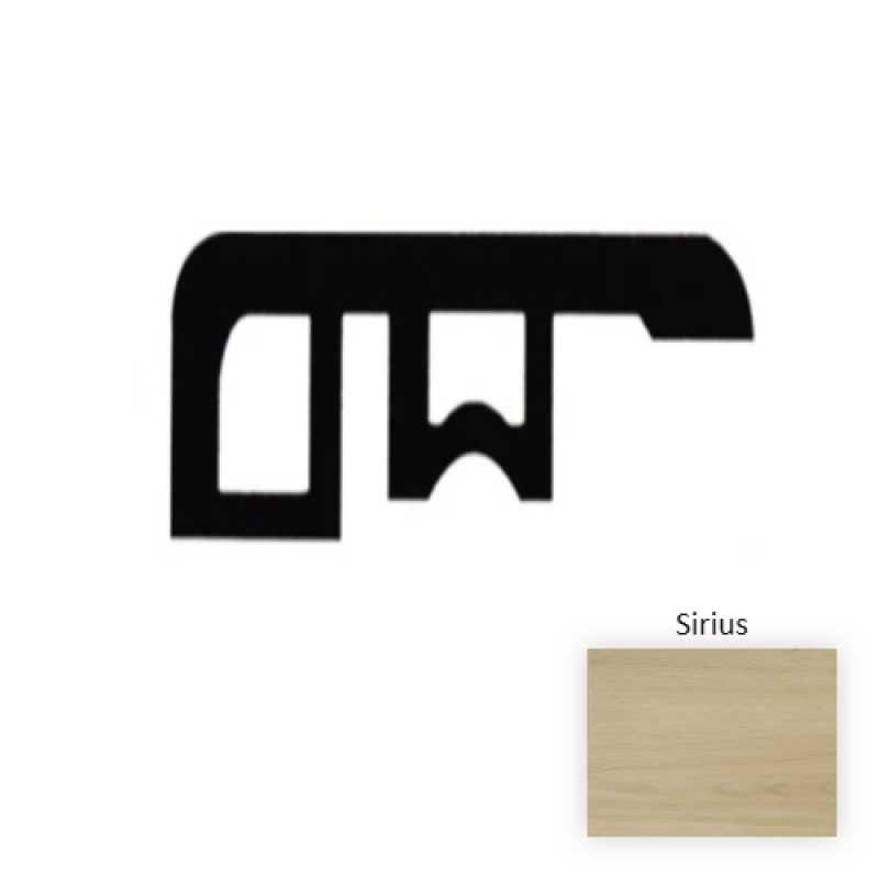 Celestial Sirius Luxury Vinyl 94.5" End Cap - Embossed