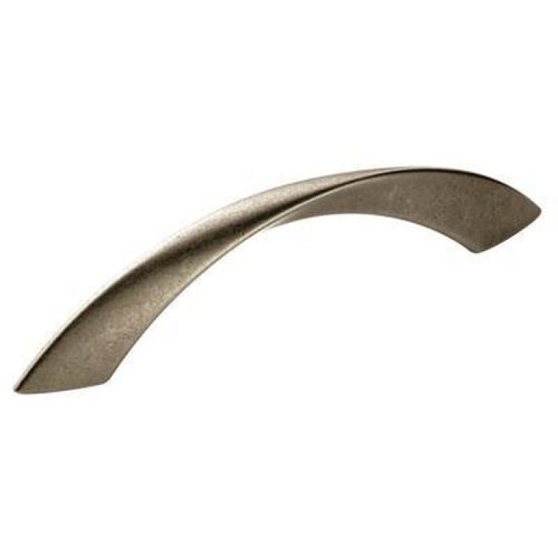 Essential'Z Zinc Arch Cabinet Pull - Antique Nickel