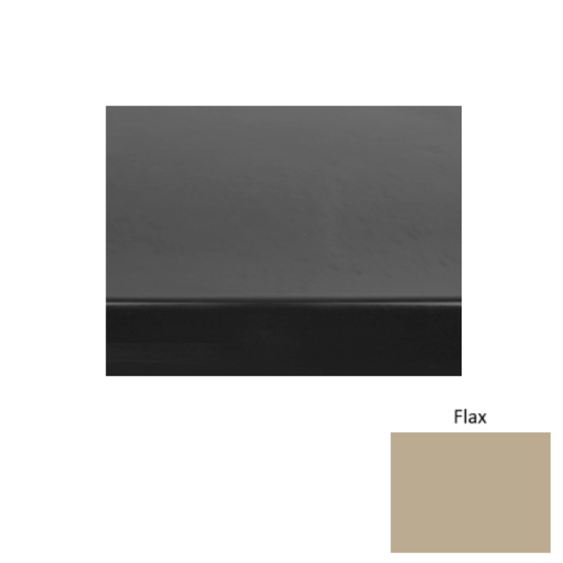 Roppe Solid Flax Heavy Duty Rubber Stair Tread - Smooth