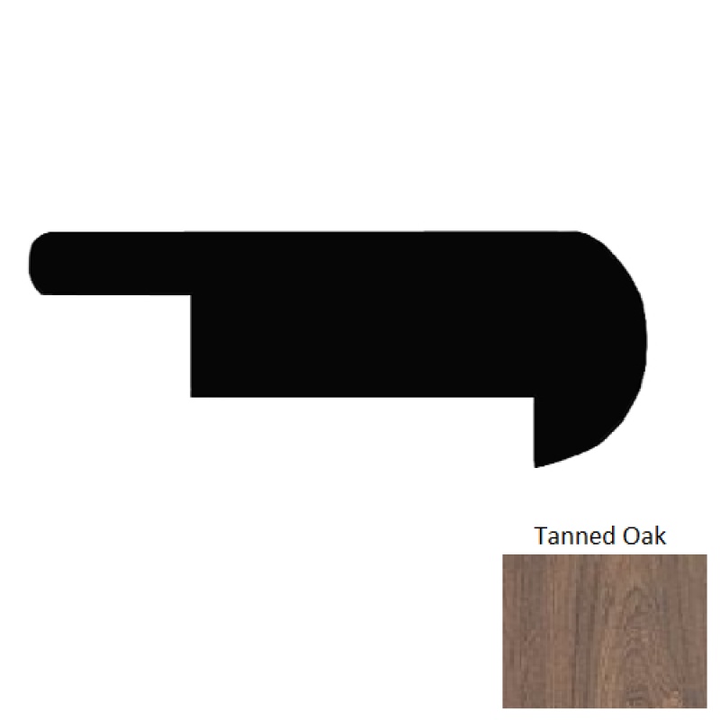 Briarfield Tanned Oak Laminate Overlap Stair Nose