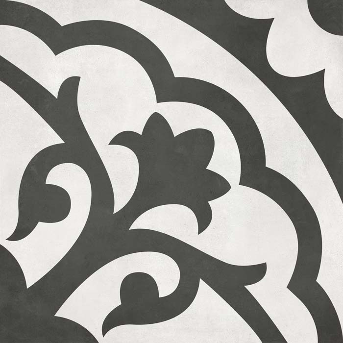 Form Monochrome Lotus Porcelain Tile - Matte - 8" X 8"