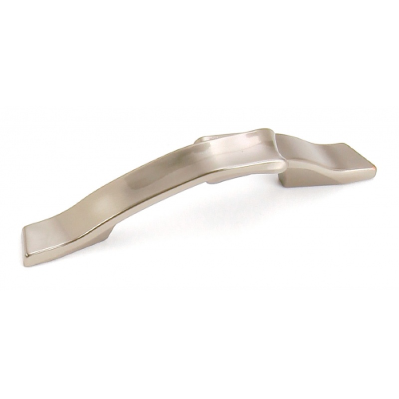 Diva Zinc Alloy Cabinet Pull - Brushed Satin Nickel
